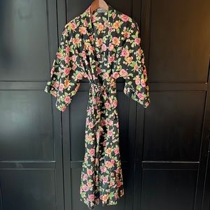 Floral House Robe